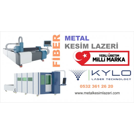 1 KW FİBER METAL KESİM LAZERİ