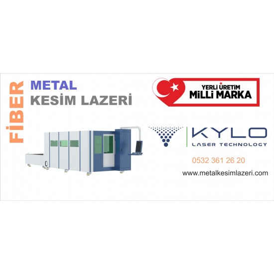 1 KW FİBER METAL KESİM LAZERİ